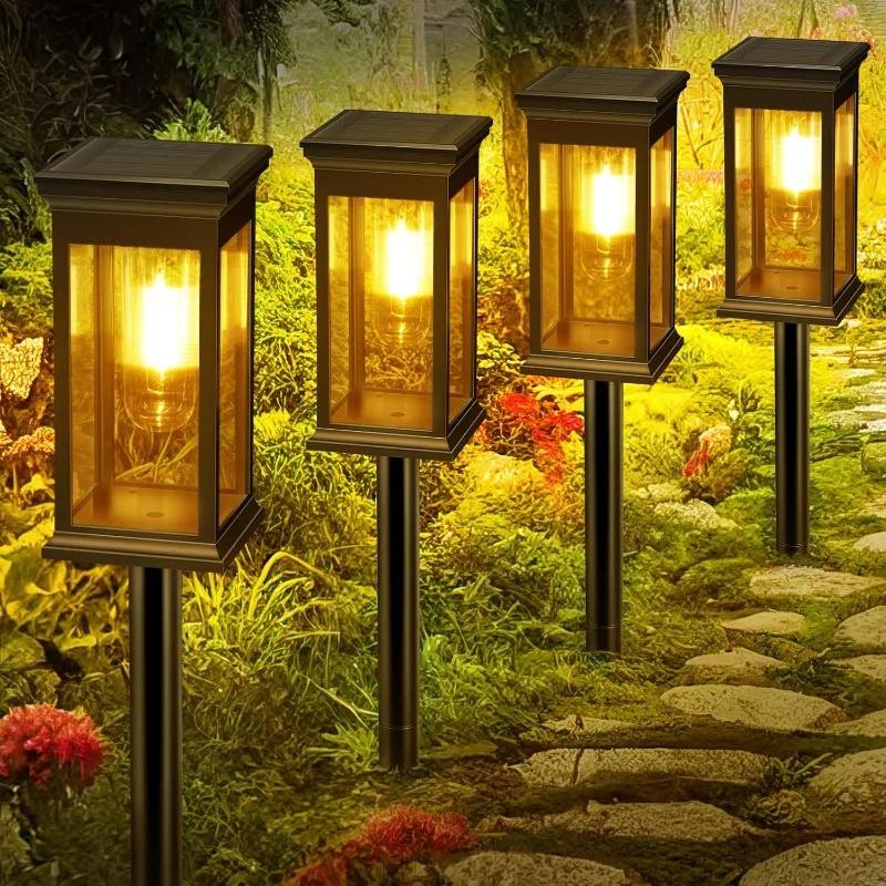 Outdoor Power For Wedding - 4Psc 태양광 통로 조명 태양광 조명