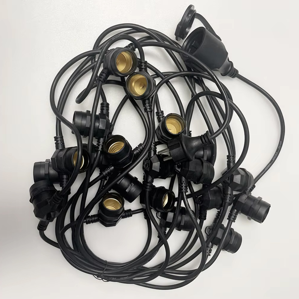 Outdoor Power Outlet - 10M 케이블 LED 스트링 조명, 상업용