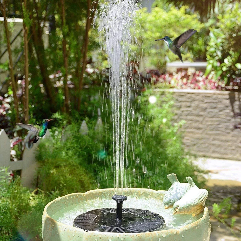 Outdoor Power Source - 미니 태양열 분수 풀 연못 폭포