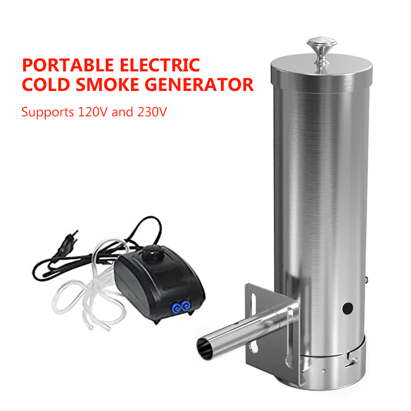 Outdoor Power Source - 휴대용 전기 바베큐 스모커 (뚜껑 및