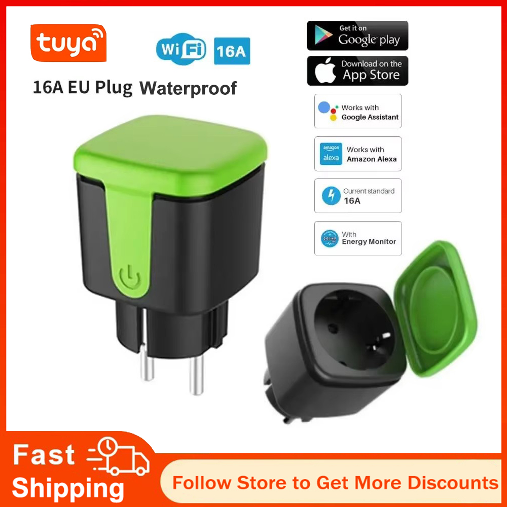 Outdoor Power Outlet - 투야 EU 16A WiFi 스마트 방수