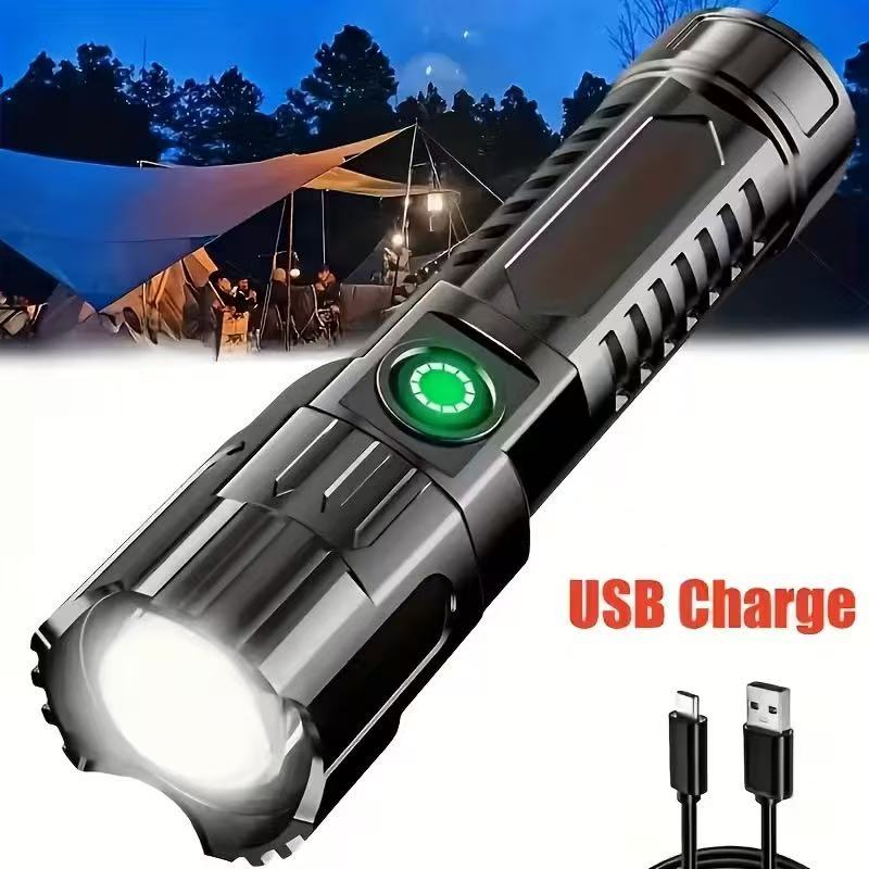 Outdoor Power Supply - 새로운 고출력 LED 손전등 USB 충전식