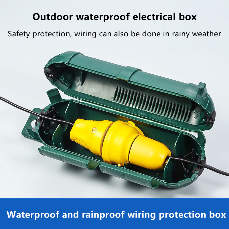 Outdoor Power Outlet - 방수 씰이 있는 야외 연장 코드