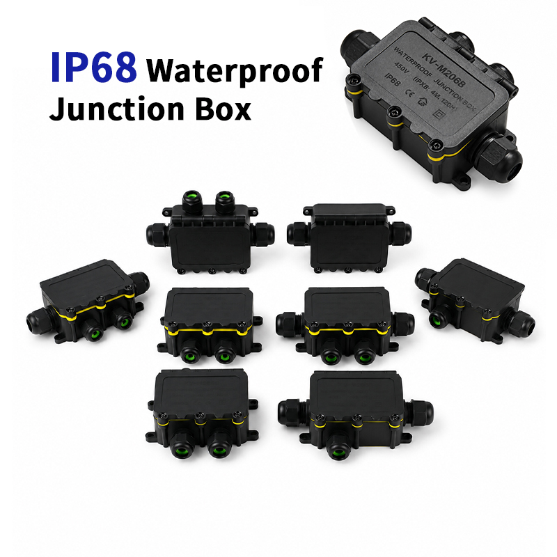 Outdoor Power Junction - IP68 방수 접속함 2-8방향 6극 전기