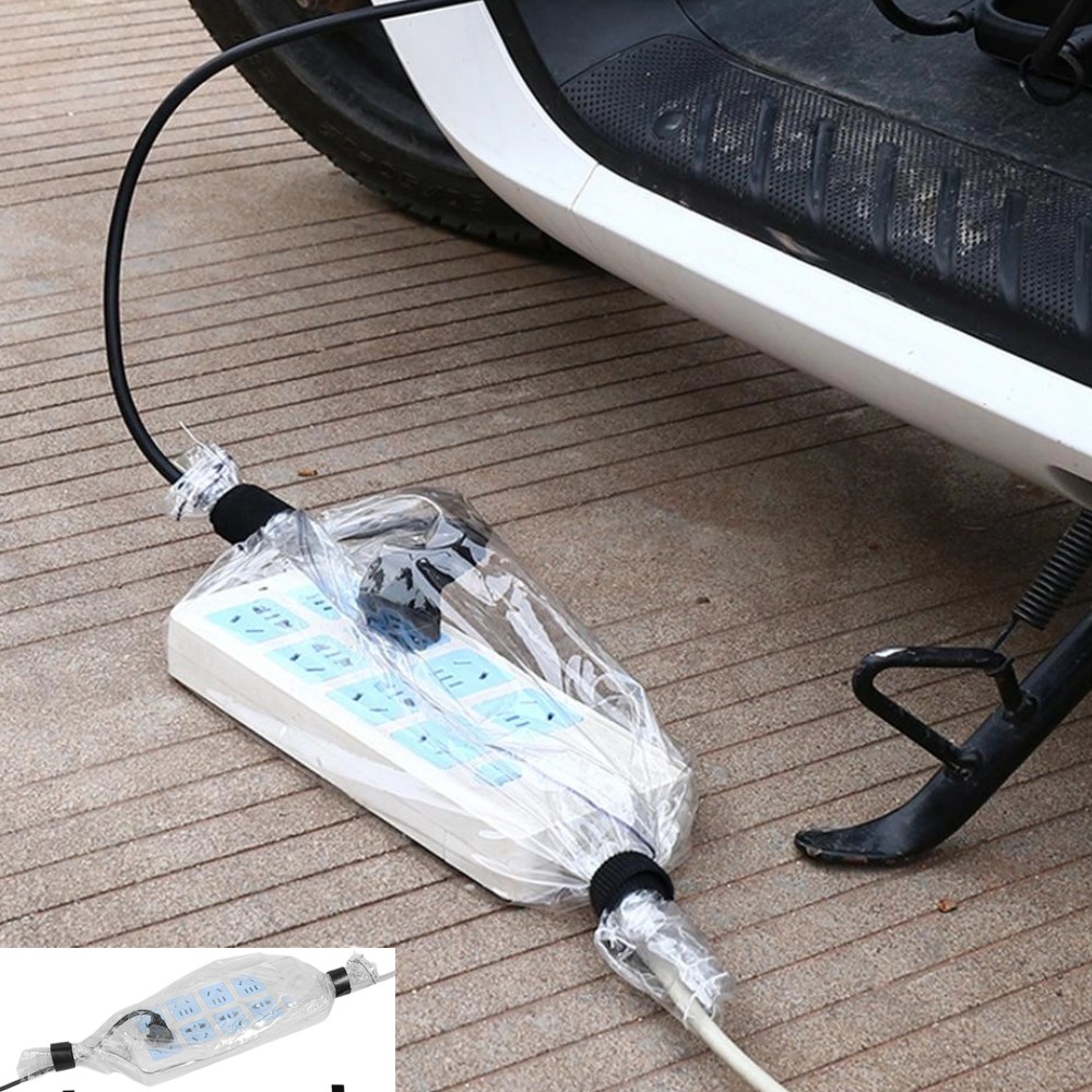 Outdoor Power Socket Cover - 방수 EV 충전기 레인커버, 전기차 충전