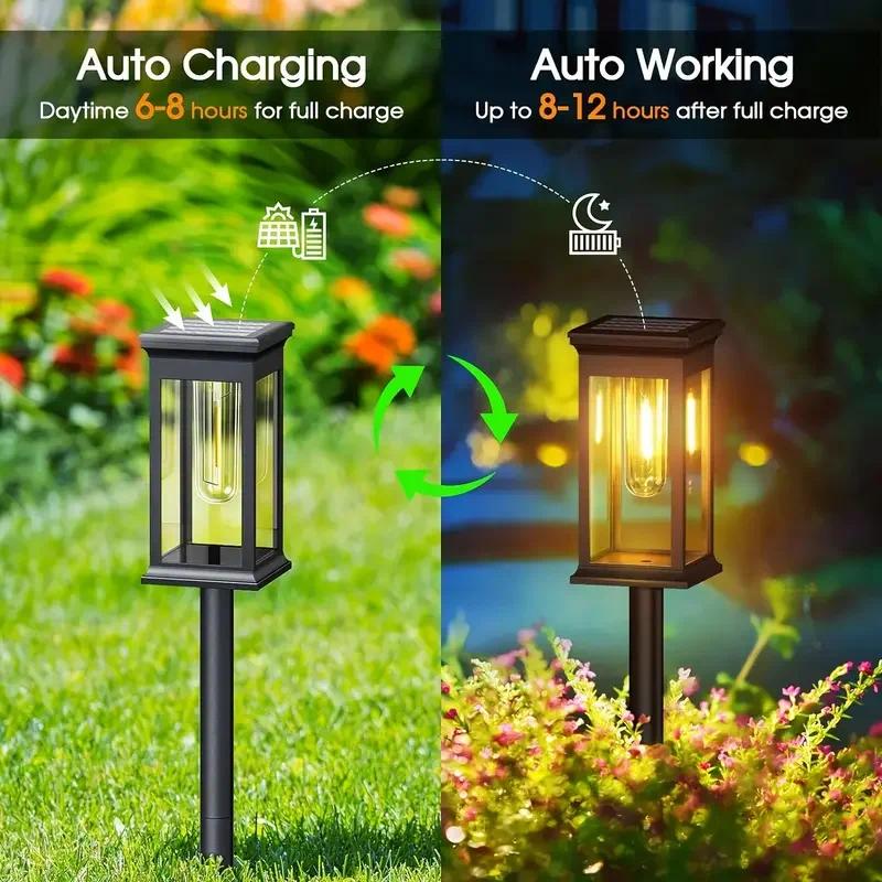 4Psc 태양광 통로 조명 태양광 조명 야외 태양열 정 - Outdoor Power For Wedding 리뷰 및 가격