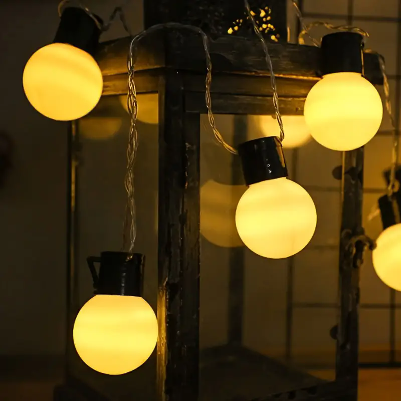 휴일 공 스트링 조명 실내 LED 크리스마스 정원 장식 - Outdoor Power For Wedding 리뷰 및 가격