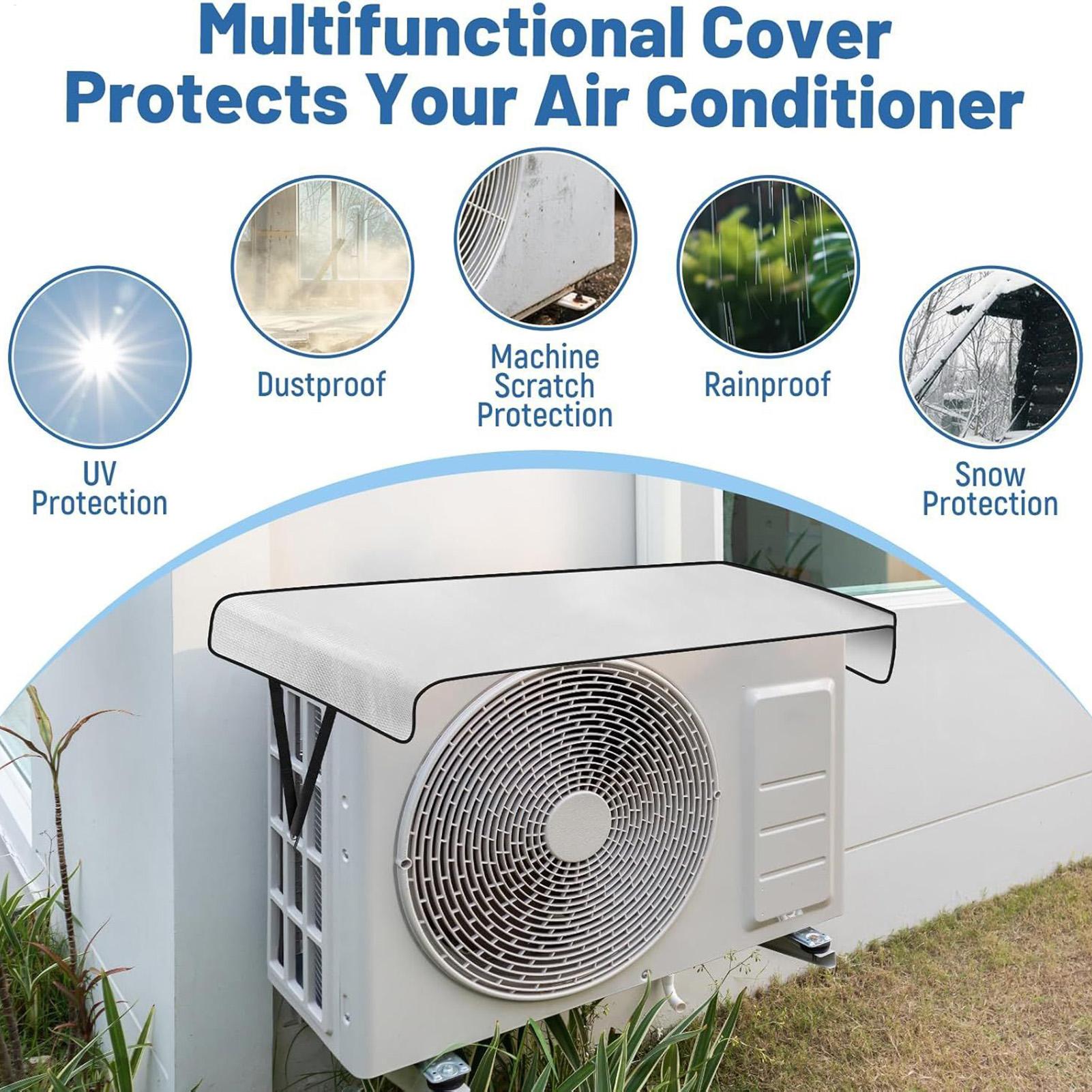 에어컨 외부 커버 실외 에너지 절약 방수 단열 커버 에 - Outdoor Power Heater 리뷰 및 가격