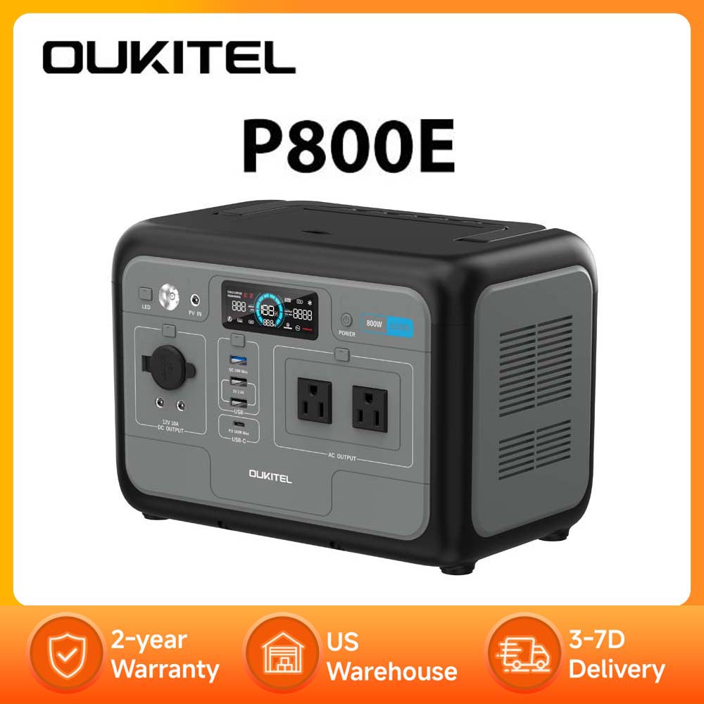 OUKITEL P800E 휴대용 파워스테이션 800W  - Outdoor Power Source 리뷰 및 가격