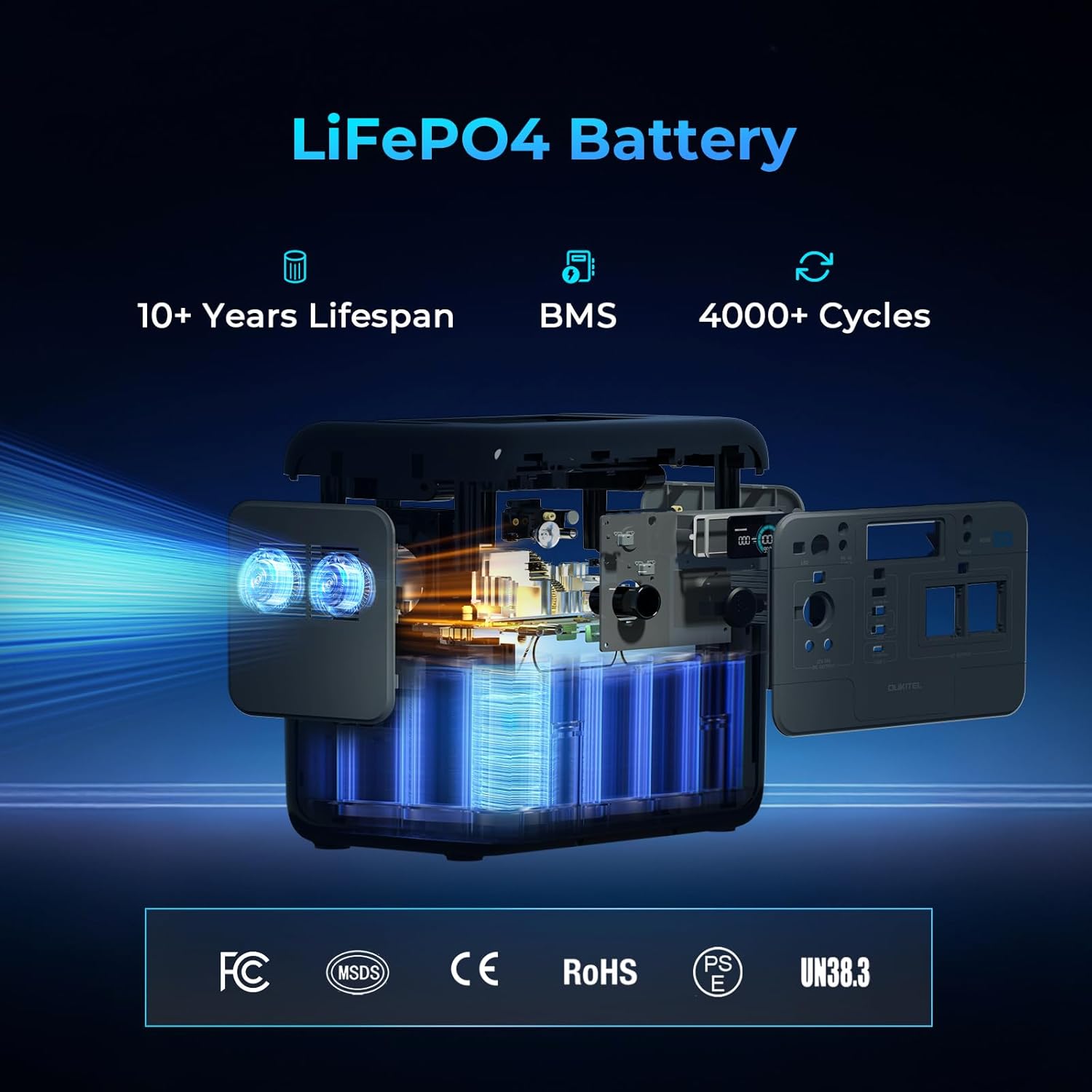 OUKITEL P800E 휴대용 파워스테이션 800W  - Outdoor Power Source 리뷰 및 가격
