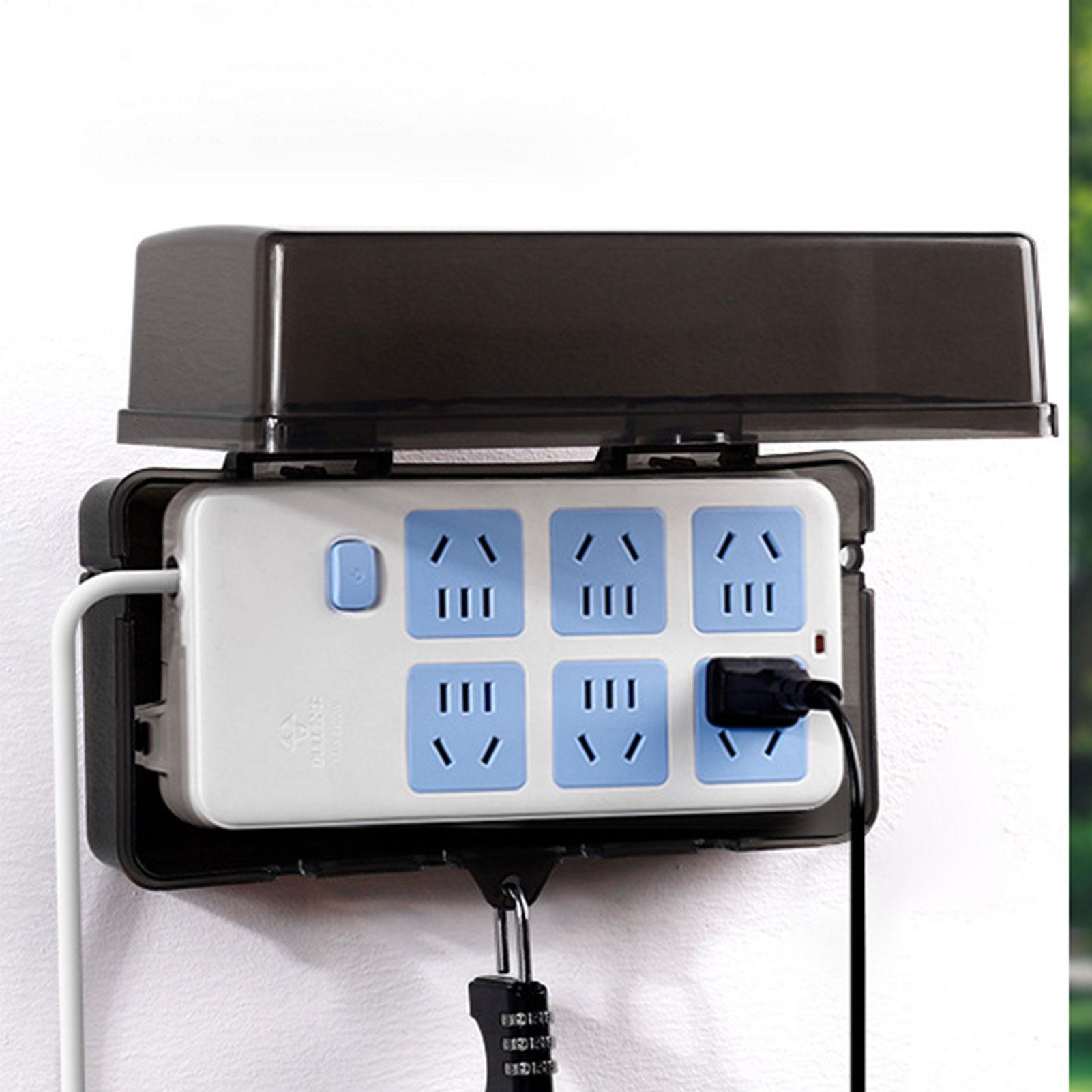 내구성 있는 플라스틱 플러그 박스 도난 방지 방수 케이 - Outdoor Power Socket Cover 리뷰 및 가격