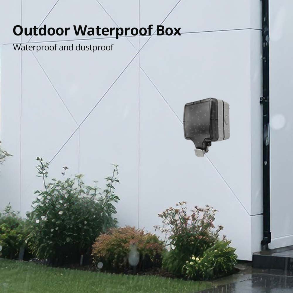 Wallpad IP66 방진 방수 야외 상자 벽 스위치 - Outdoor Power Outlet 리뷰 및 가격