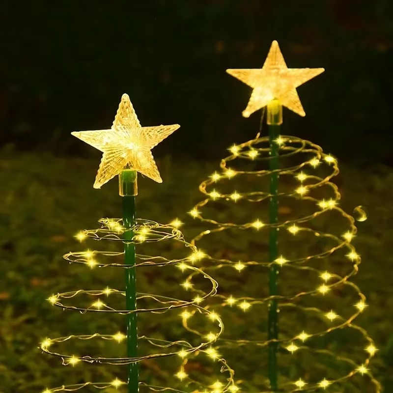 태양광 LED 정원등, 방수 기능, 실외용, 잔디밭 조 - Outdoor Solar Power Xmas Lights 리뷰 및 가격