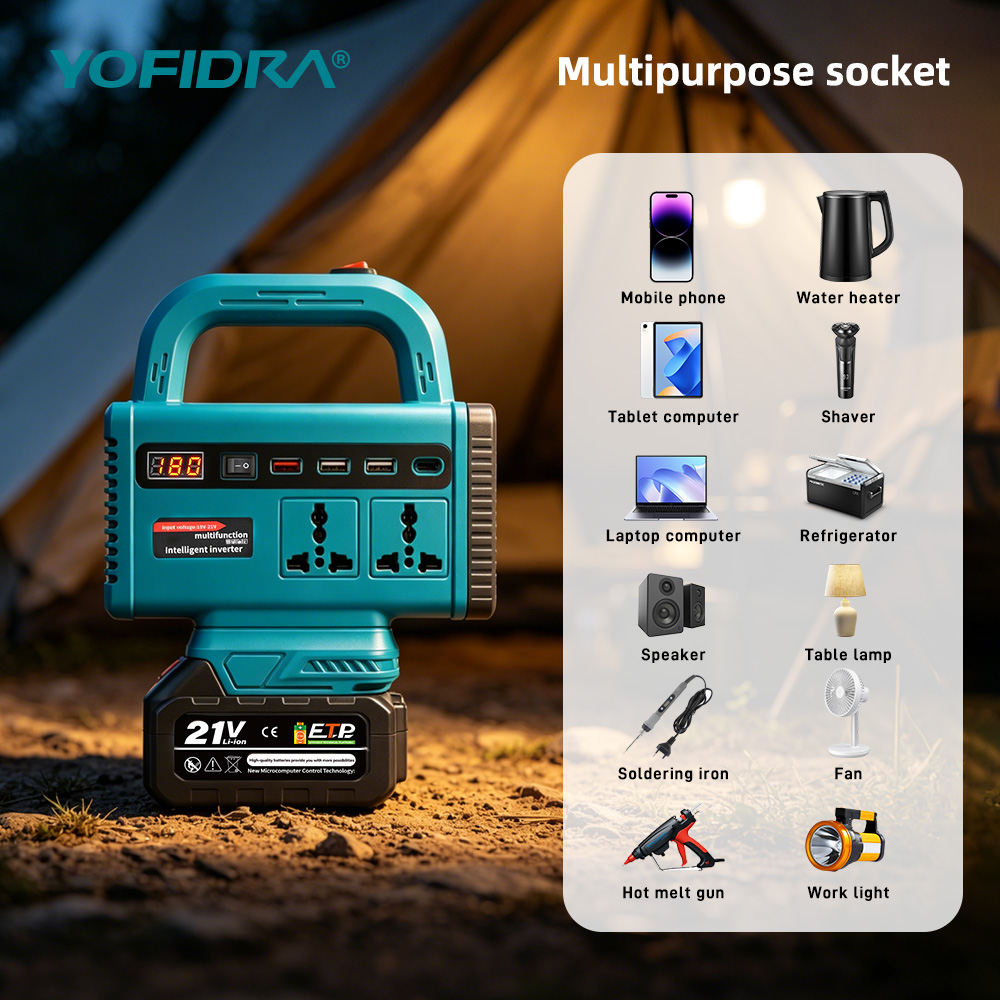 요피드라 220V 휴대용 파워 인버터 야외 비상 전원  - Outdoor Power Outlet 리뷰 및 가격