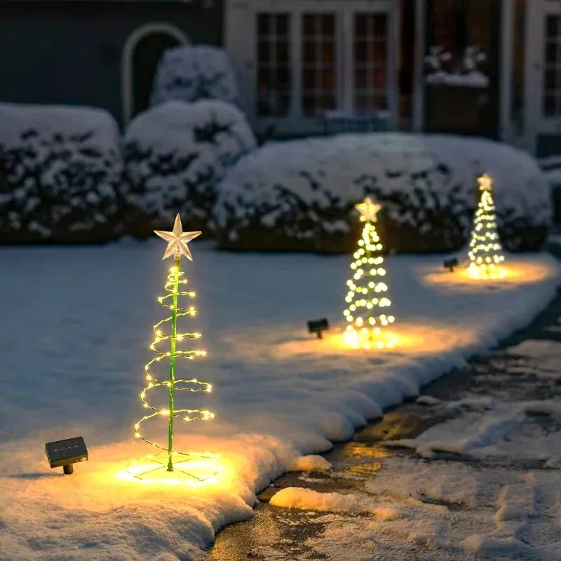 태양광 충전식 방수 크리스마스 장식용 LED 조명, 야 - Outdoor Solar Power Xmas Lights 리뷰 및 가격