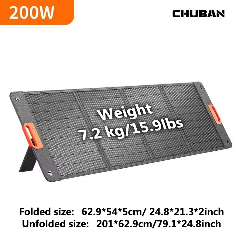 200W 접이식 태양광 패널 400w 100w 휴대용  - Outdoor Power Source 리뷰 및 가격