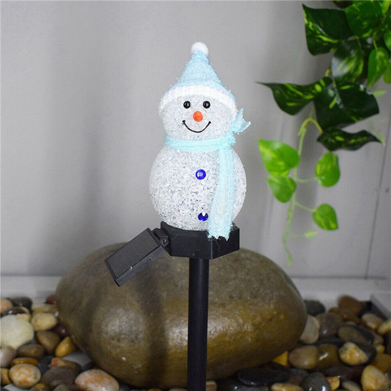 ABGG-3X 눈사람 모양의 태양광 조명, 크리스마스용 - Outdoor Solar Power Xmas Lights 리뷰 및 가격