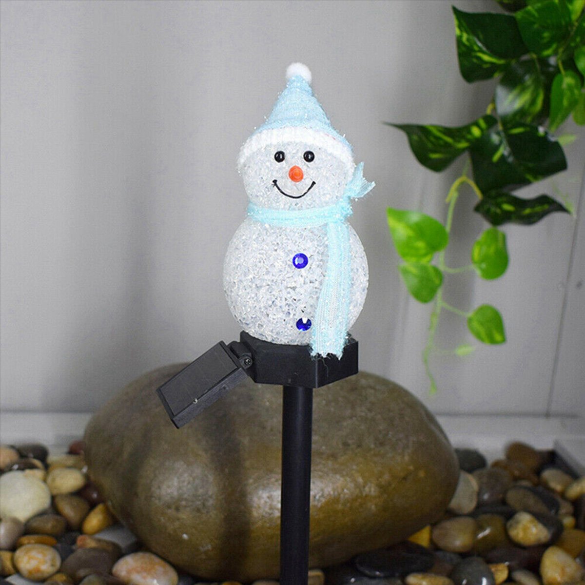 ABGG-3X 눈사람 모양의 태양광 조명, 크리스마스용 - Outdoor Solar Power Xmas Lights 리뷰 및 가격