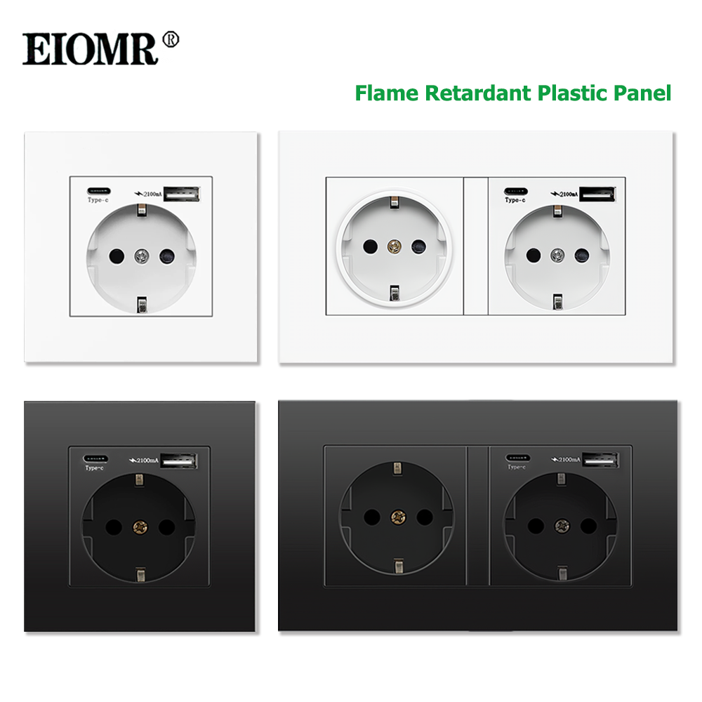 EIOMR EU 표준 전원 소켓, 싱글 및 더블 220 - Outdoor Power Outlet 리뷰 및 가격